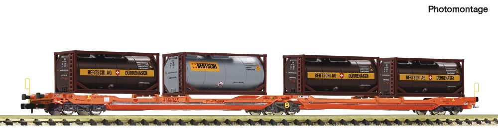 Doppeltwg.T3000e Wascosa + Bertschi Tankcontainer