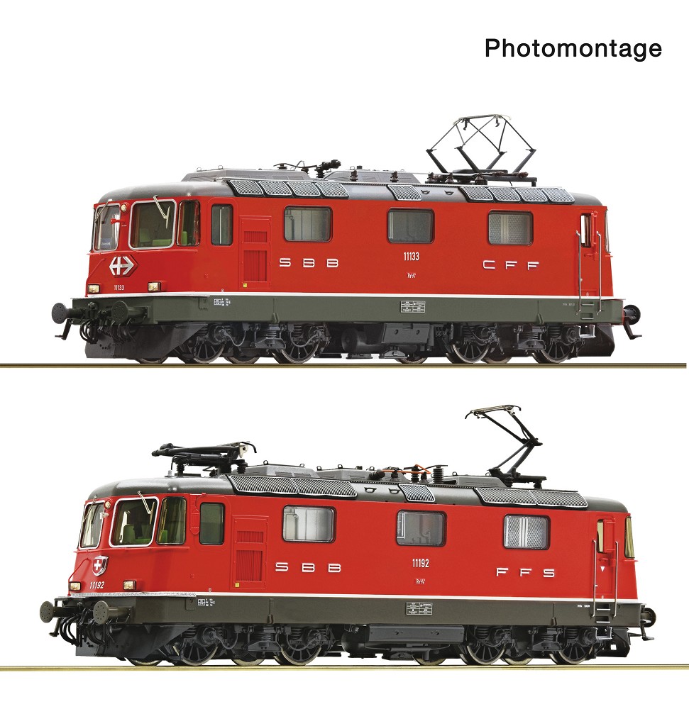 2er Set E-Lok Re 4/4 SBB