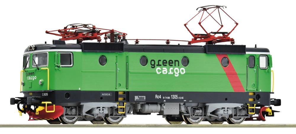 E-Lok Rc4 Green Cargo AC-Snd.