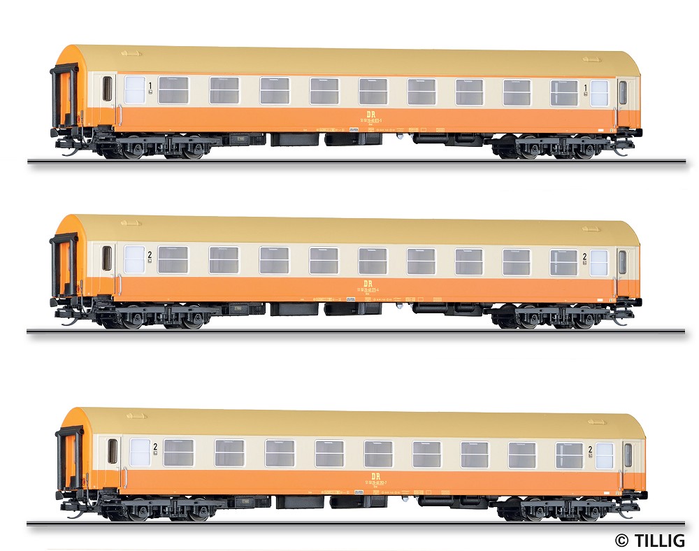 Personenwagenset „Städteexpress“ der DR