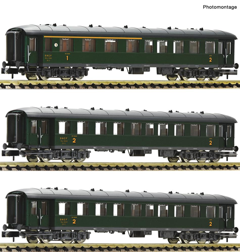 3-tlg. Personenzug SNCF grün
