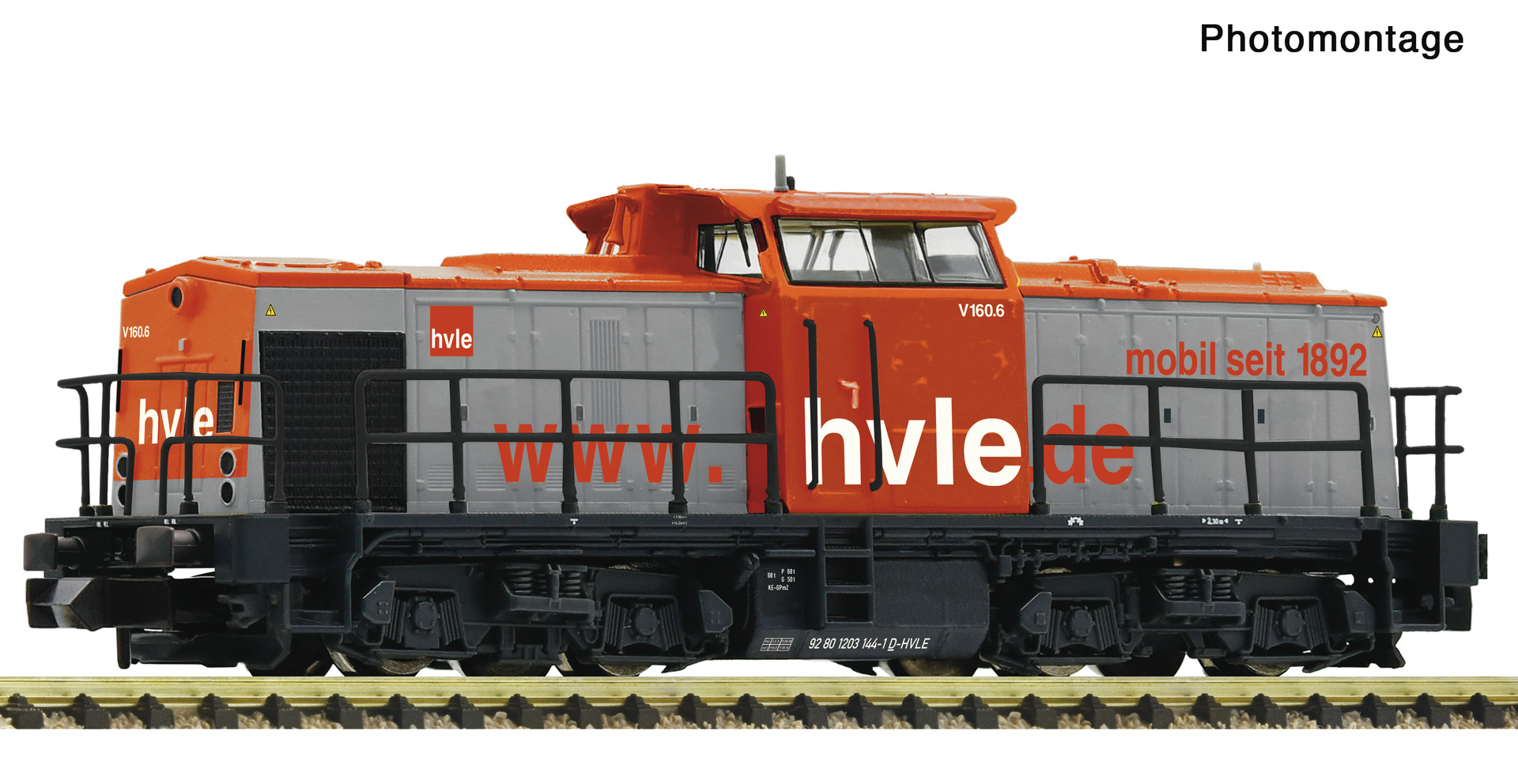 Diesellok BR 203 HVLE DC-Snd.