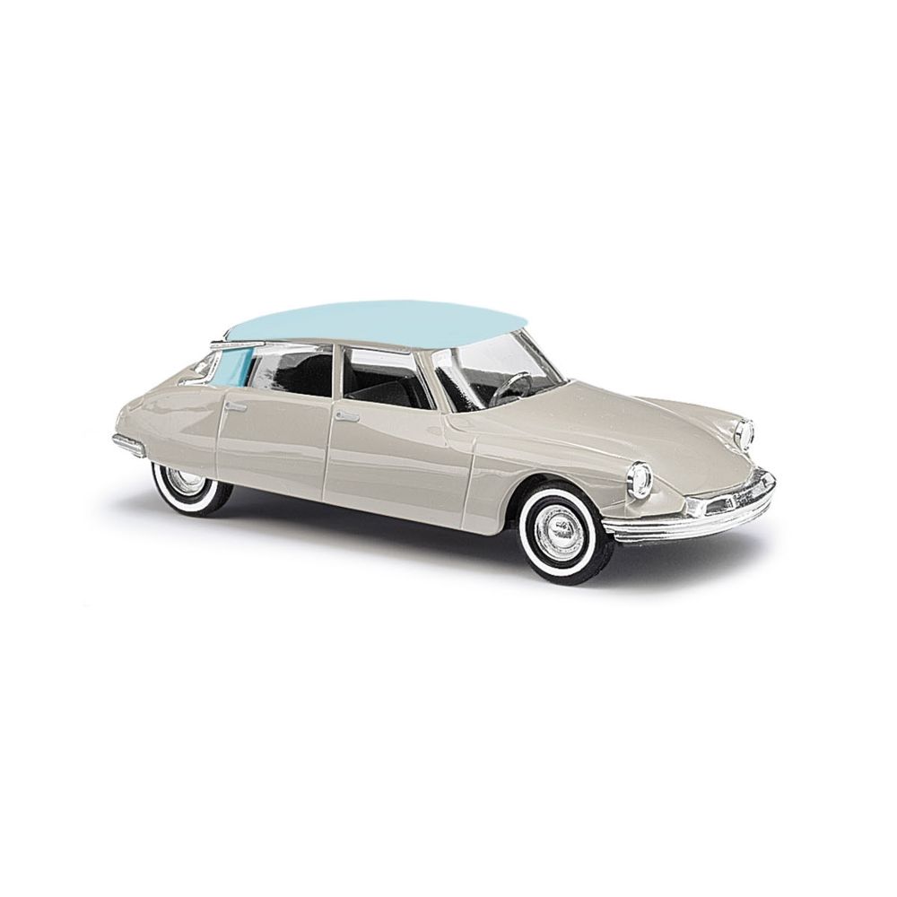 Citroën DS19, zweifarbig Grau, H0