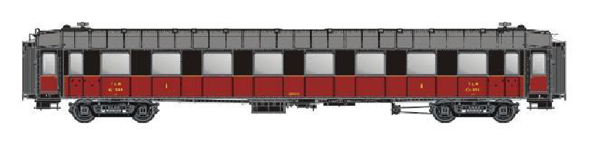 Personenwagen OCEM A8, 1.Kl. PLM, Ep.IIb