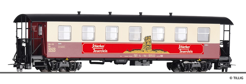 Personenwagen „Schierker Feuerstein“ der HSB