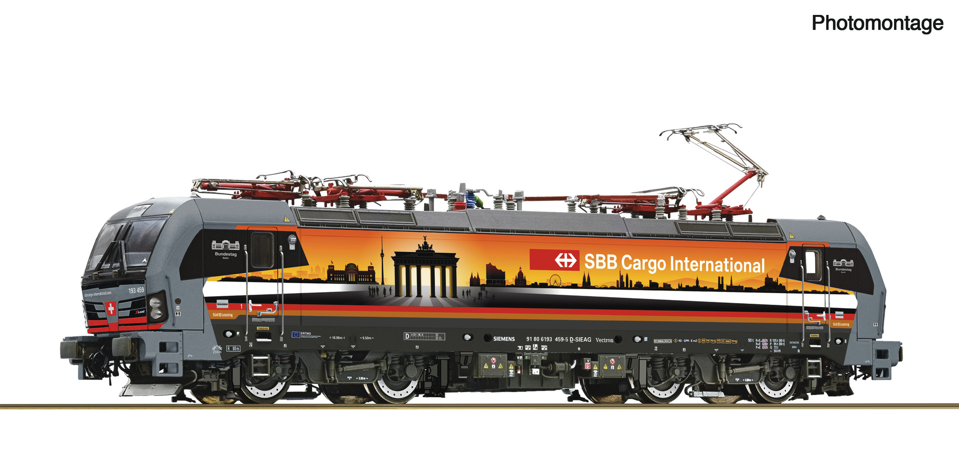 E-Lok 193 459-5 SBB Cargo International DE-Piercer AC-Snd.
