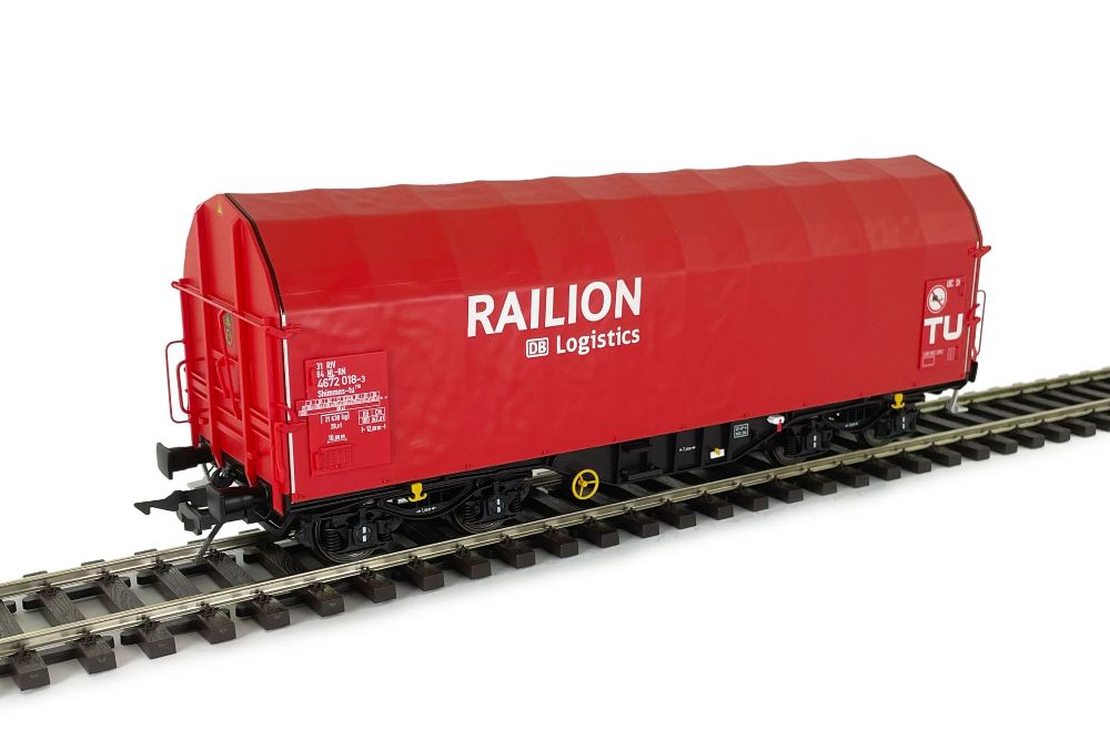 Schiebeplanenwagen Shimmns-tu 718, DB Railion