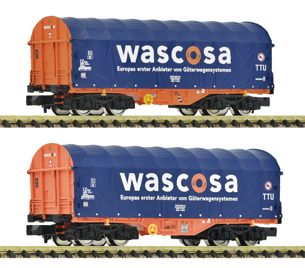 2er Set Schiebeplanenwagen