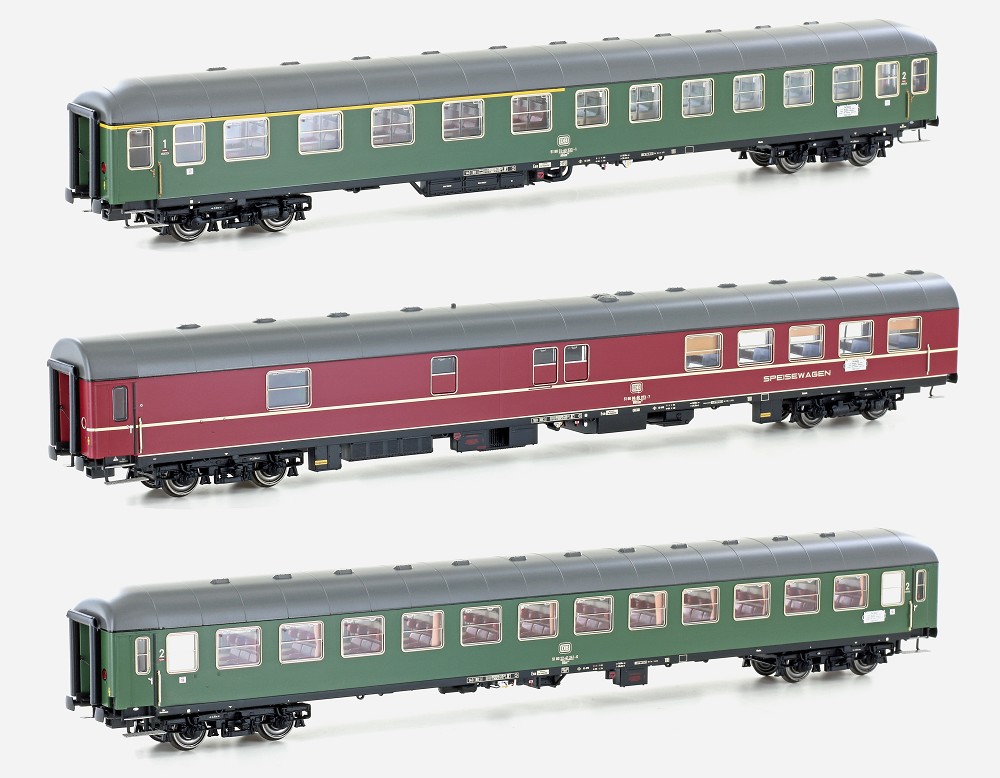 3er Set Personenwagen DB, Ep.IVa, D1213, AC