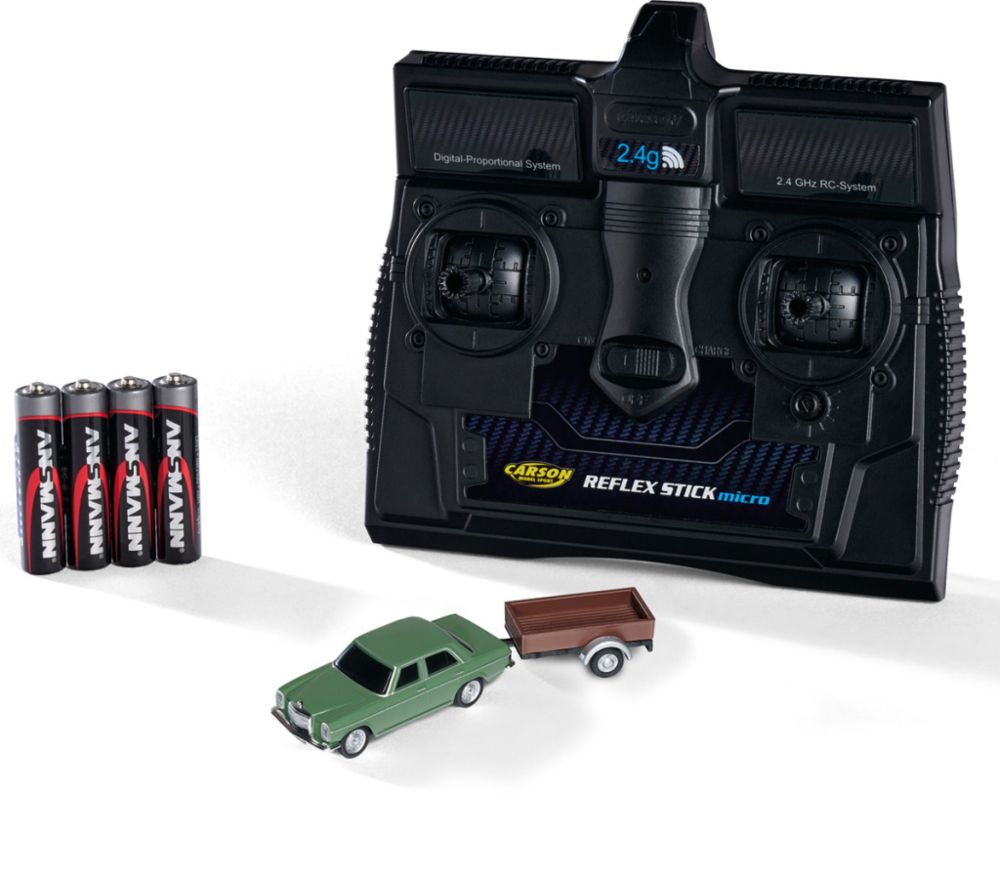 1:87 RC MB 200/8 grün inkl. Anhänger