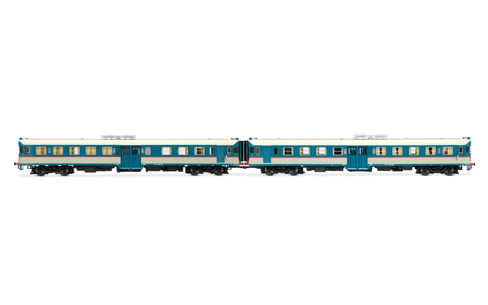 FS, 2-tlg. Set Dieseltriebwagen der Reihe ALn 668 1200 (1 Do