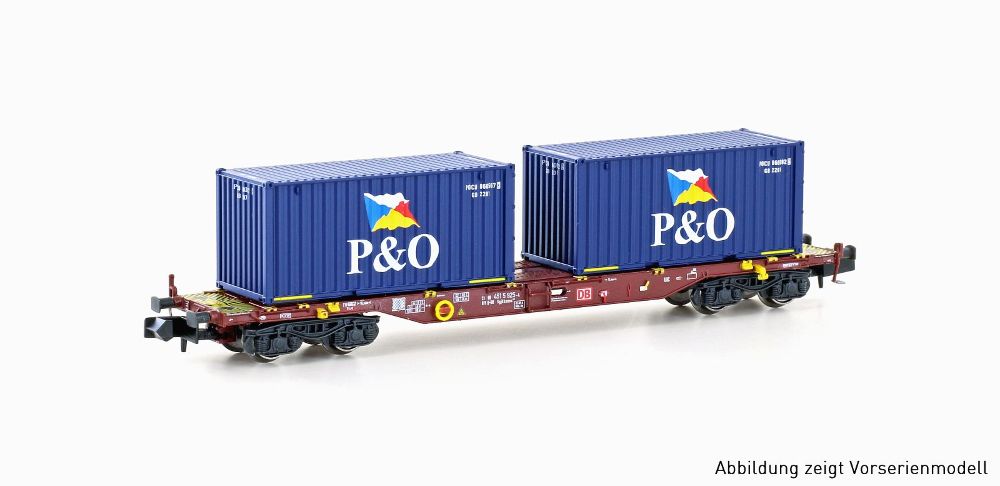 Containerwagen Sgjkkmms 699 DB, Ep.IV, P&O