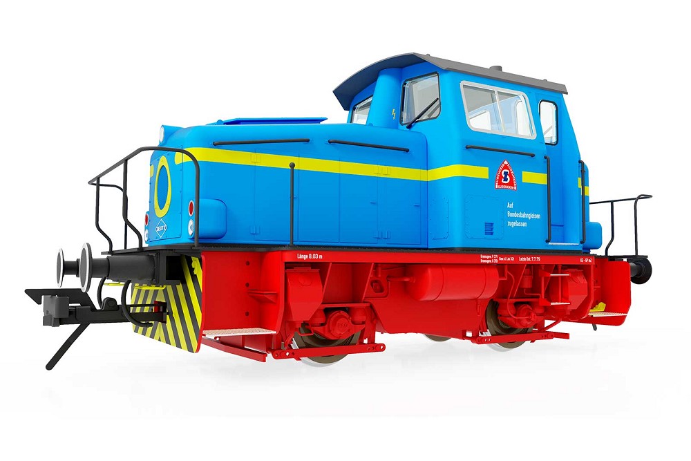 Diesellok Deutz KG 230 B, Regentalbahn, Epoche 4