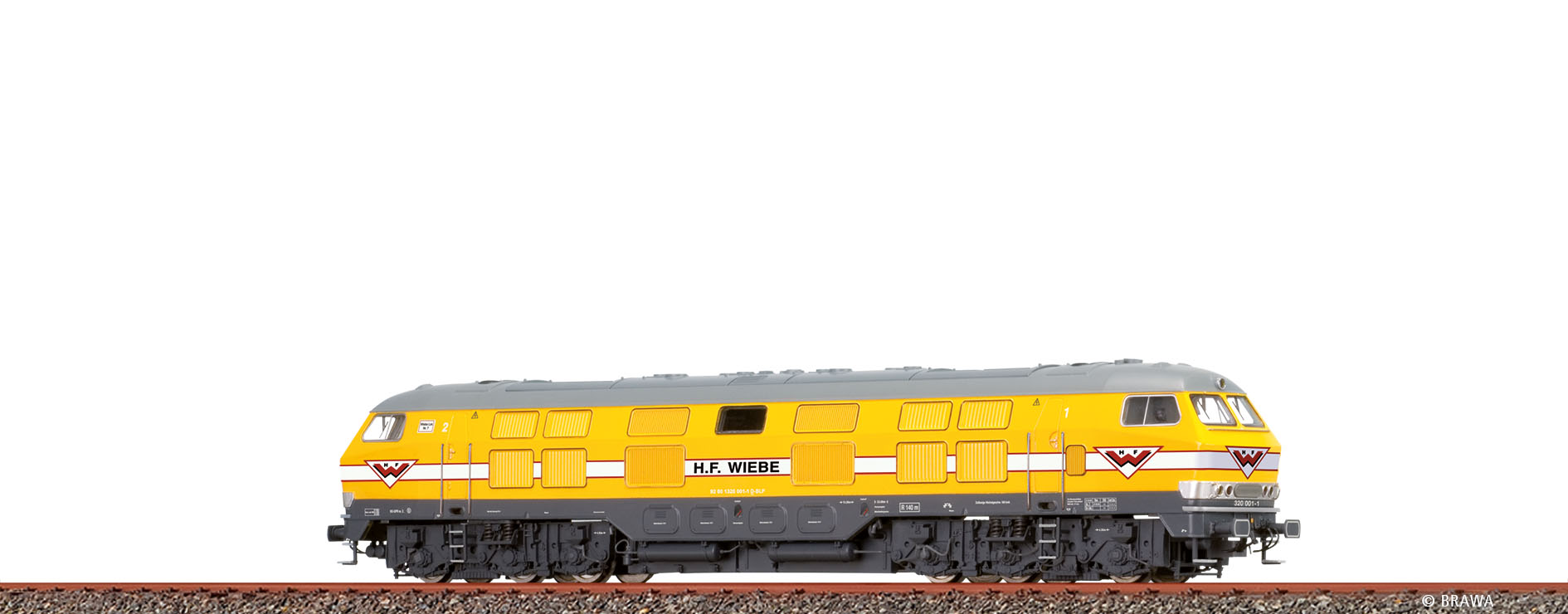 H0 DIL 320 Wiebe, VI, DC b+