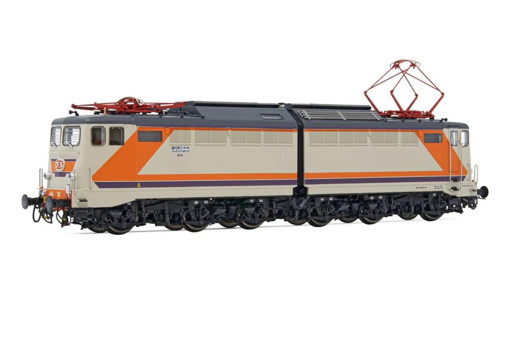 FS electric locomotive E 646 2nd series Navetta MDVC livery