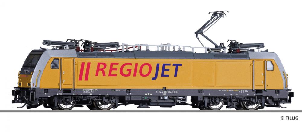 Elektrolokomotive der RegioJet