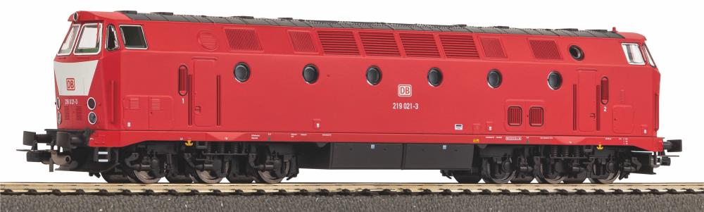 ~Diesellok/Sound BR 219 Licht oben und Latz DB AG V + 8pol.