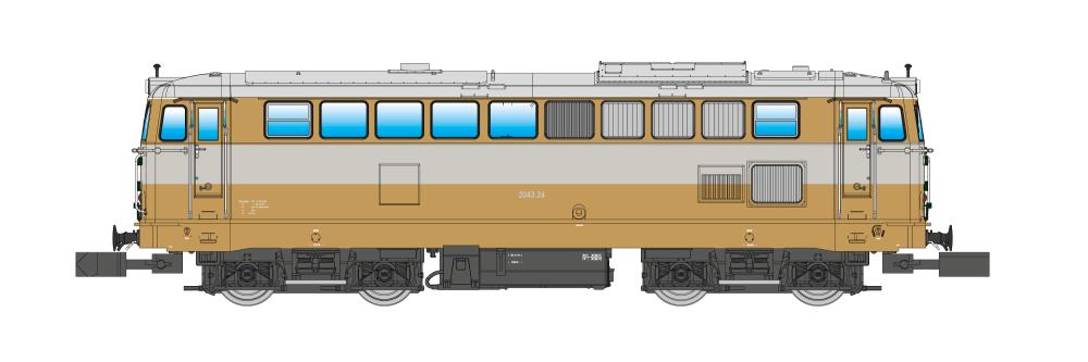 Diesellok Rh 2043 NÖVOG, Ep.VI