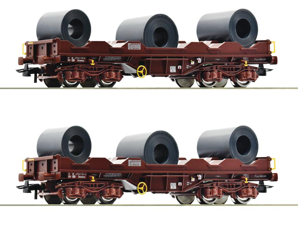 2er Set Coiltransportwag. SNCB