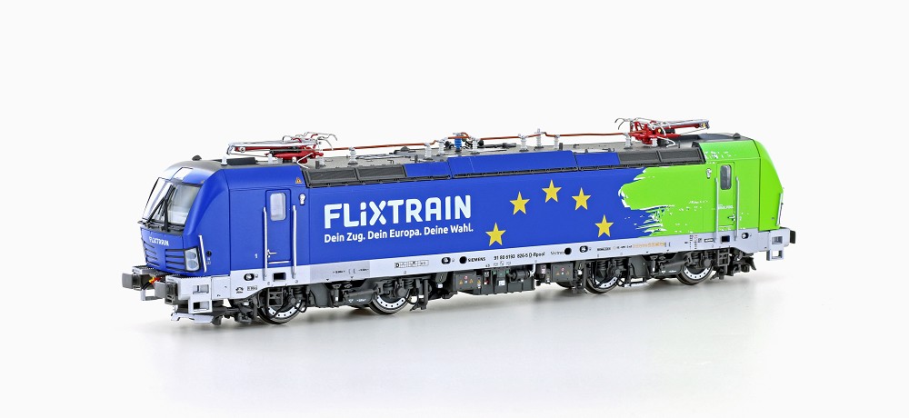 E-Lok BR 193 826 Flixtrain "Europa", Ep.VI, Sound