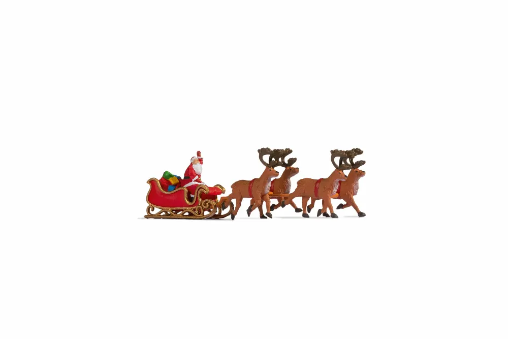 H0 Weihnachtsmann m.Schlitten