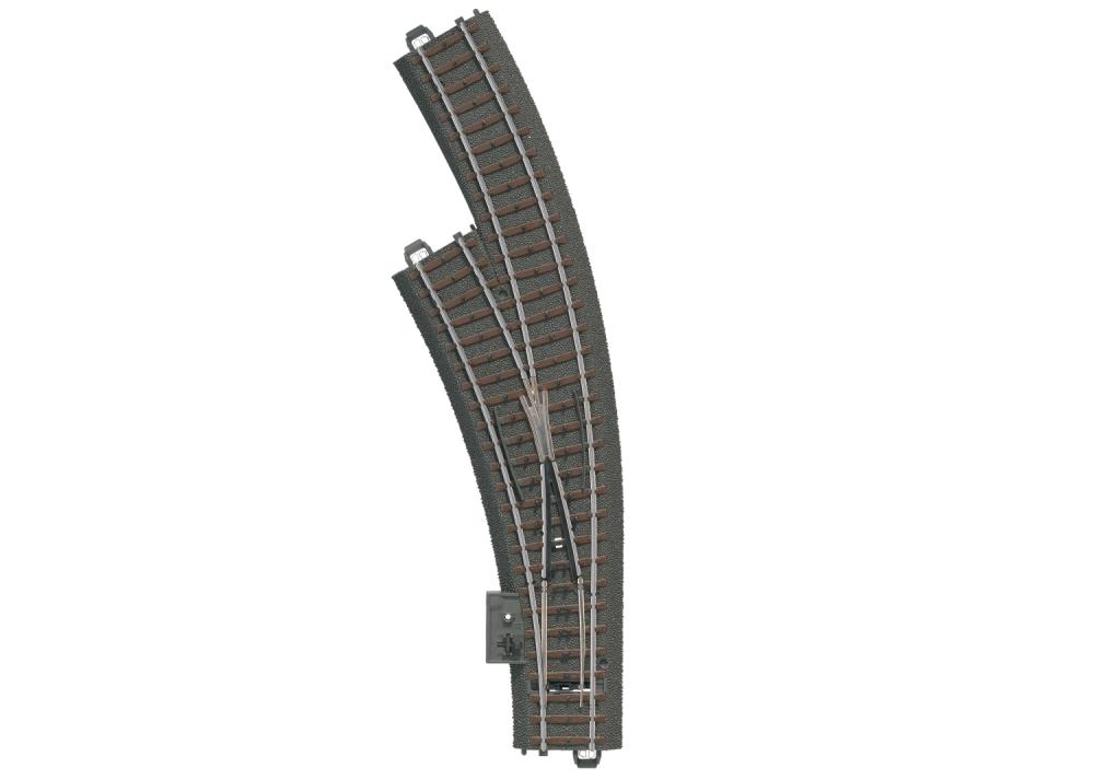 Bogenweiche links r360 mm,30