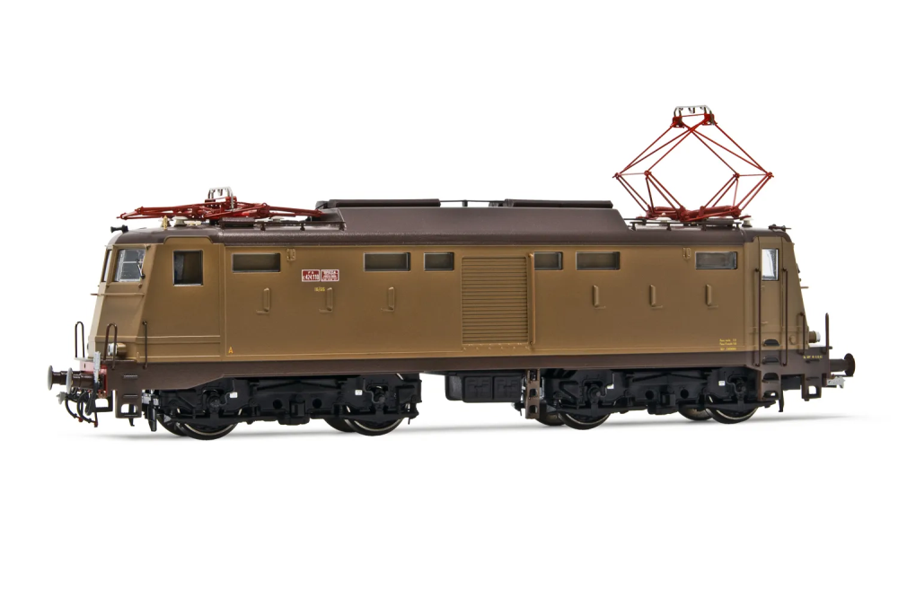 FS, E-Lok E.424, in „castano/isabella"-Lackierung, Ep. IV, m