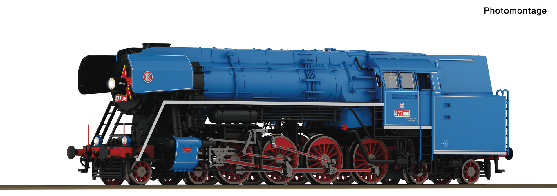 Dampflokomotive 477 008