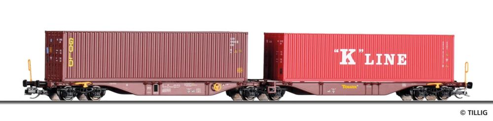 Containertragwagen der Touax