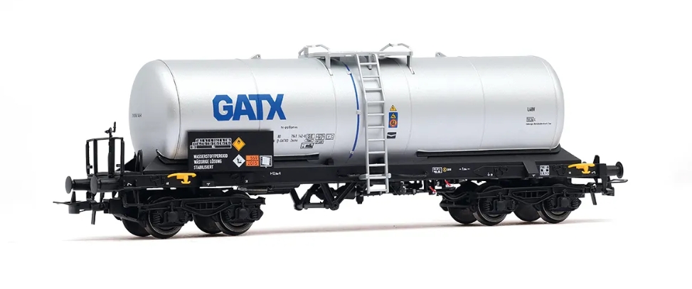 GATX, 4-achs. Kesselwagen, Aufstiegsleitern an der Seite des