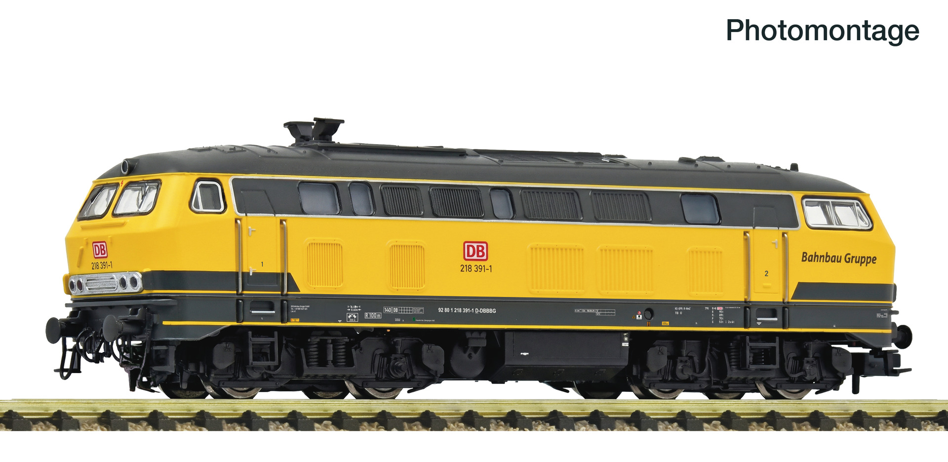 Diesellok BR 218 DB Bahnbau DC