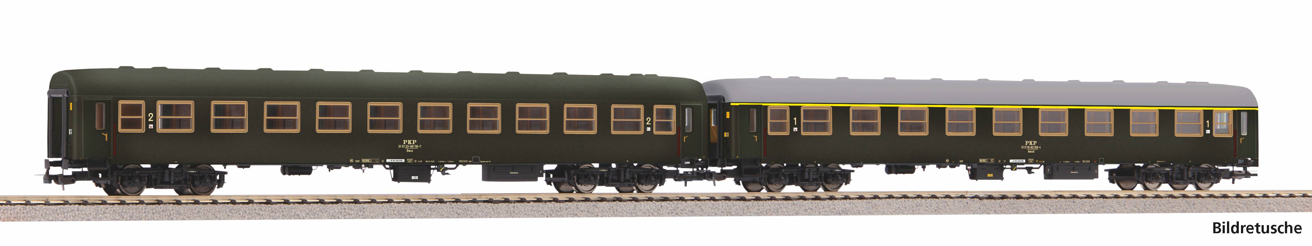2er Set Personenwg. 1. Kl. + 2. Kl. PKP IV