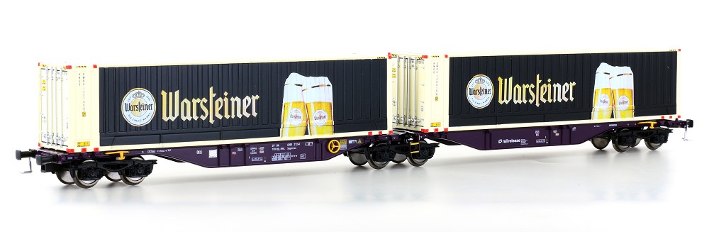 Containerwagen Sggmrss'90 RailRelease, Ep.VI, Warsteiner