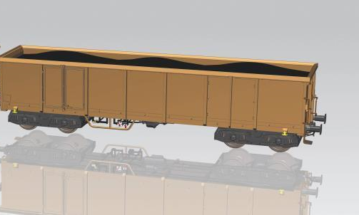 Eaos mit Kohleladung DB AG H0 braun