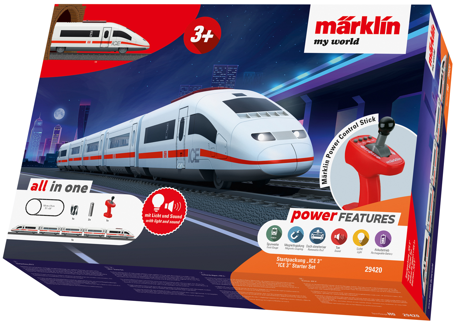 Märklin my world - Startpackung ICE 3 für Kinder ab 3 Jahren
