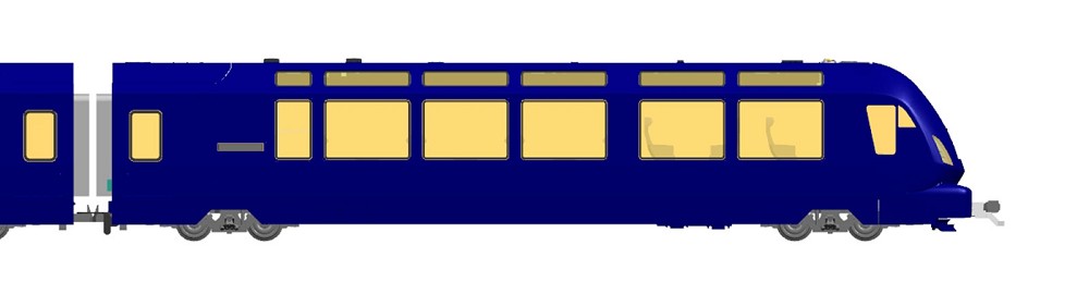 MOB ABst 381 Steuerwagen "GoldenPass Express"