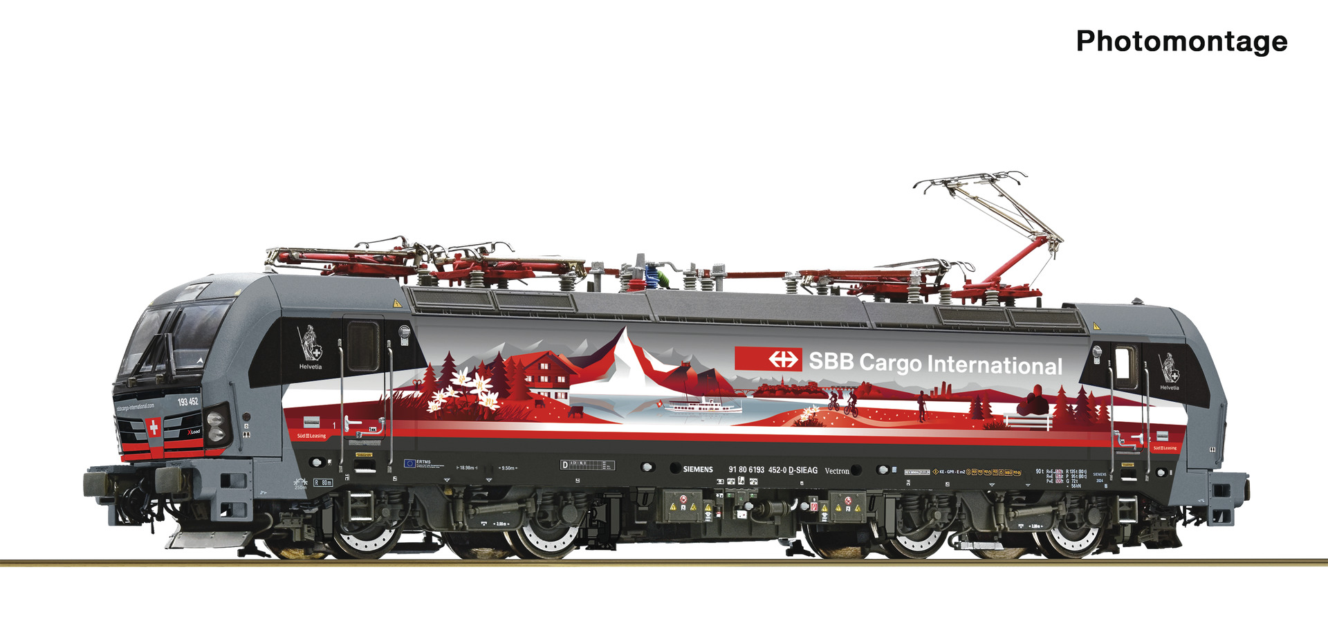 E-Lok 193 452-0 SBB Cargo International CH-Piercer AC-Snd.