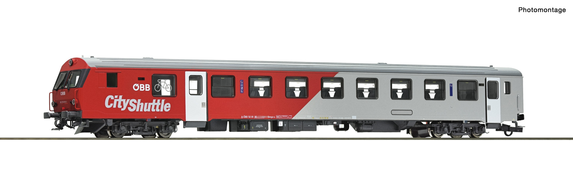 City Shuttle Steuerwagen ÖBB DCC