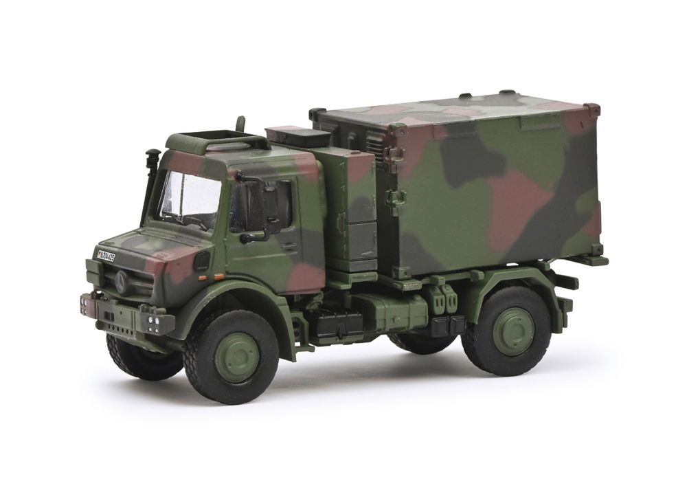 1:87 Unimog U5023 Funkcontainer Camo