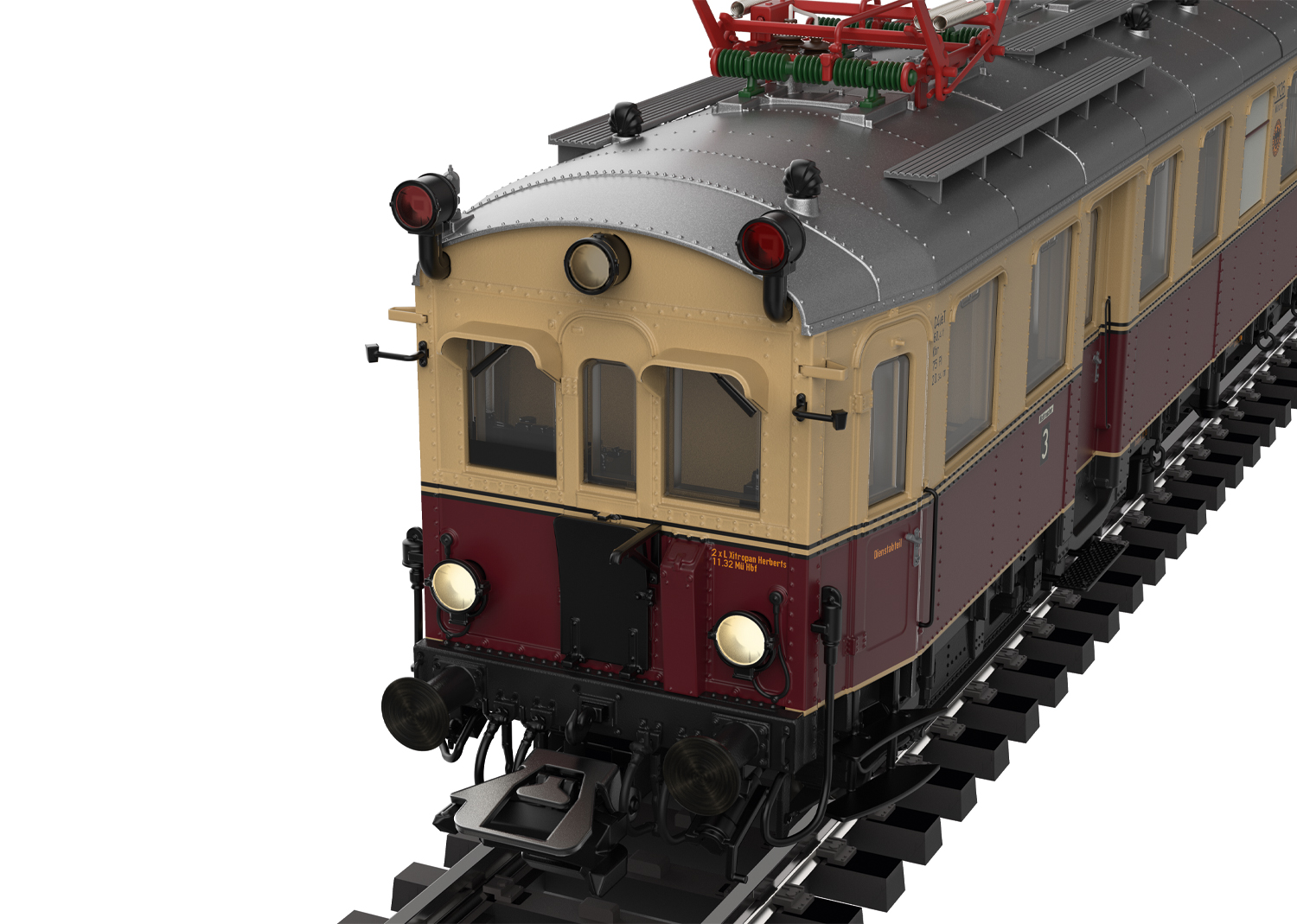 Triebwagen elT mit Steuerwagen elS MHI