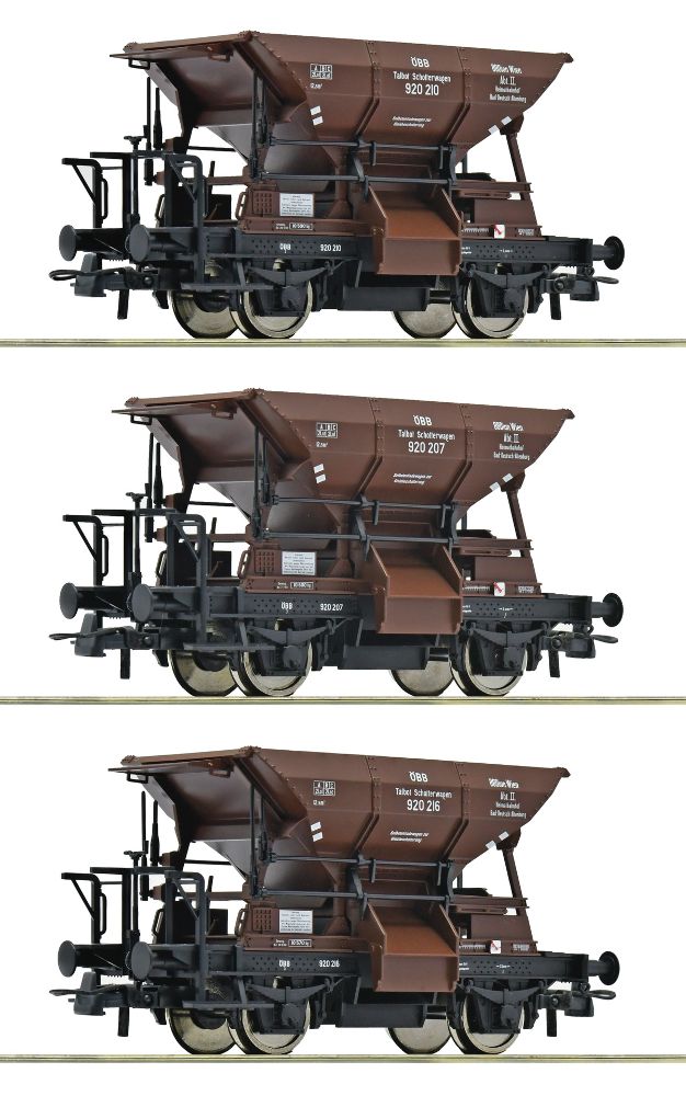 3er Set Talbot Schotterwagen ÖBB