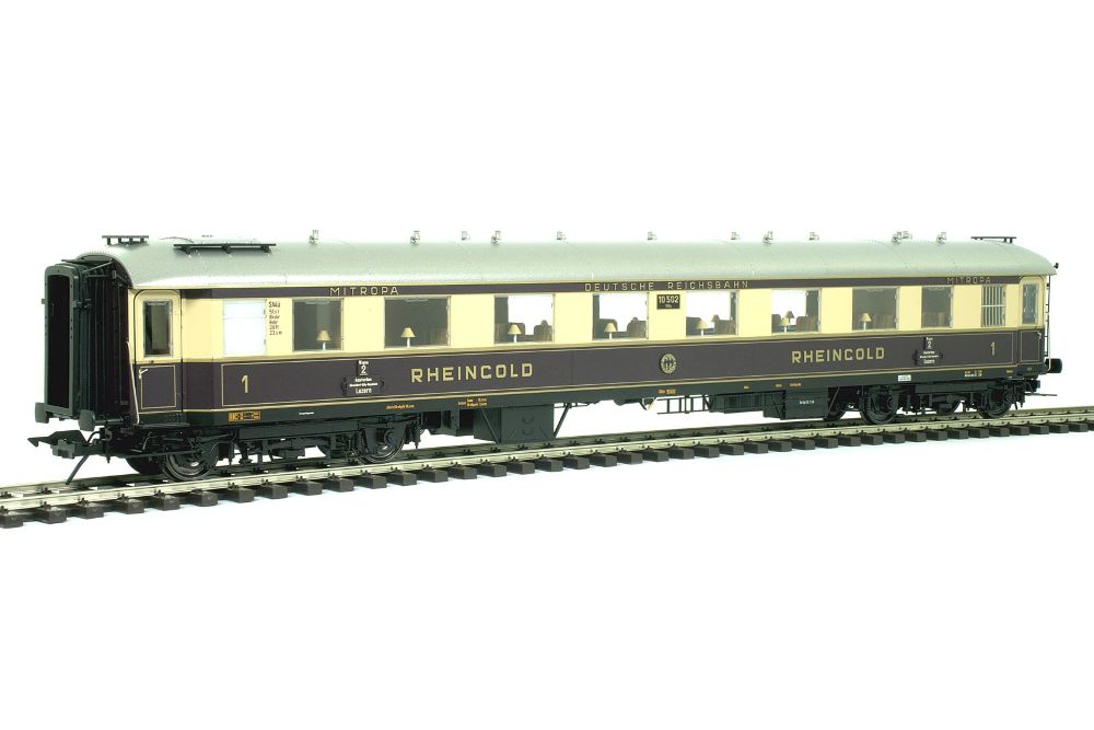 Wagen-Set Rheingold, DRG, 5 -teilig inkl. Gepäckwagen