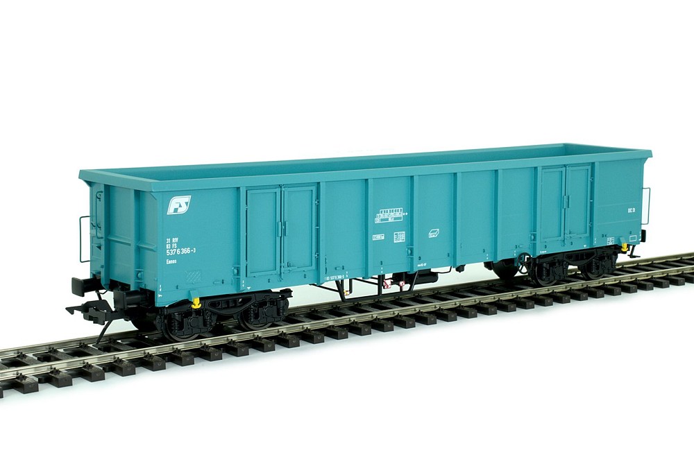 Hochbordwagen Eanos, FS, Epoche 5, türkisblau