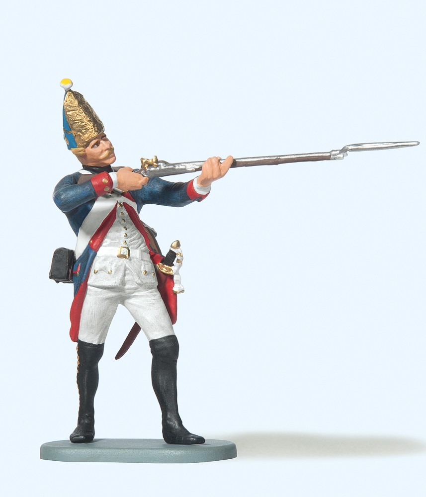 Grenadier stehend, schießend