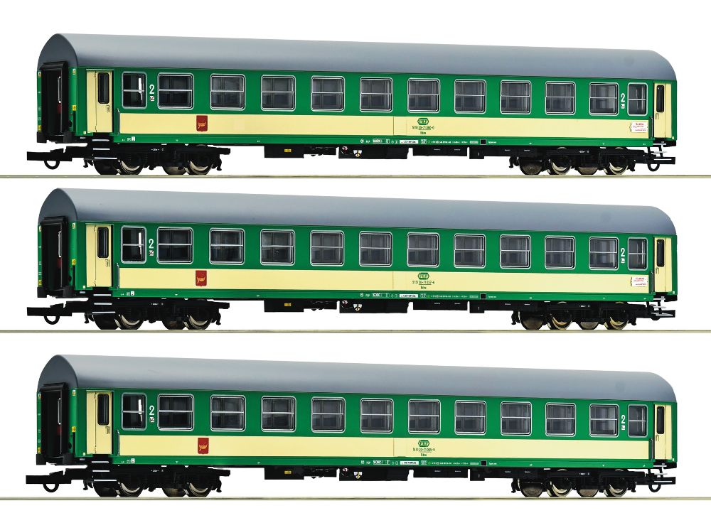 3er Set Schnellzugwagen Y/B70 PKP