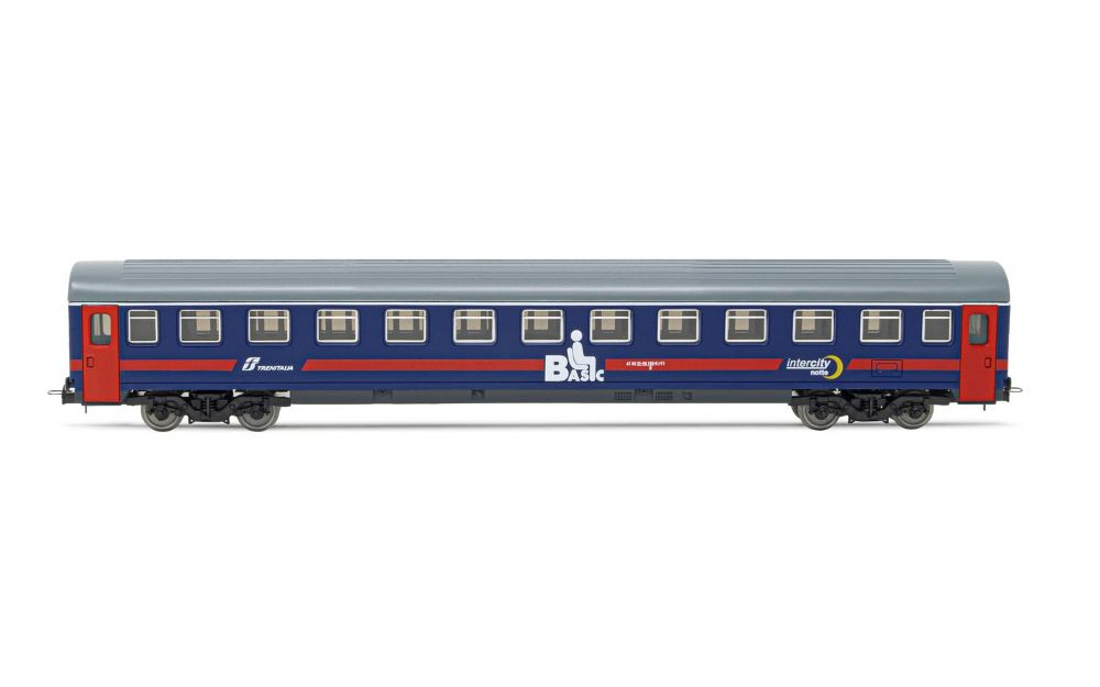 FS, 2. Klasse Wagen UIC-Z1 in „Intercity Notte Basic"-Lackie