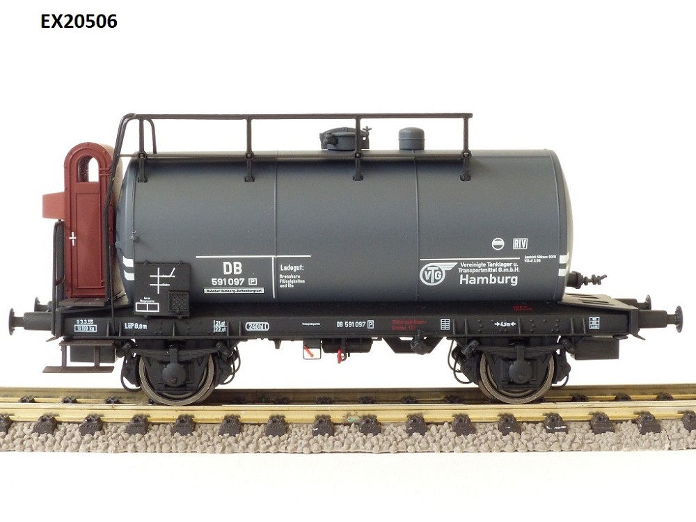 2er-Set DB 24m3 Einheitsbauart Leichtbau-Kesselwagen VTG Alt