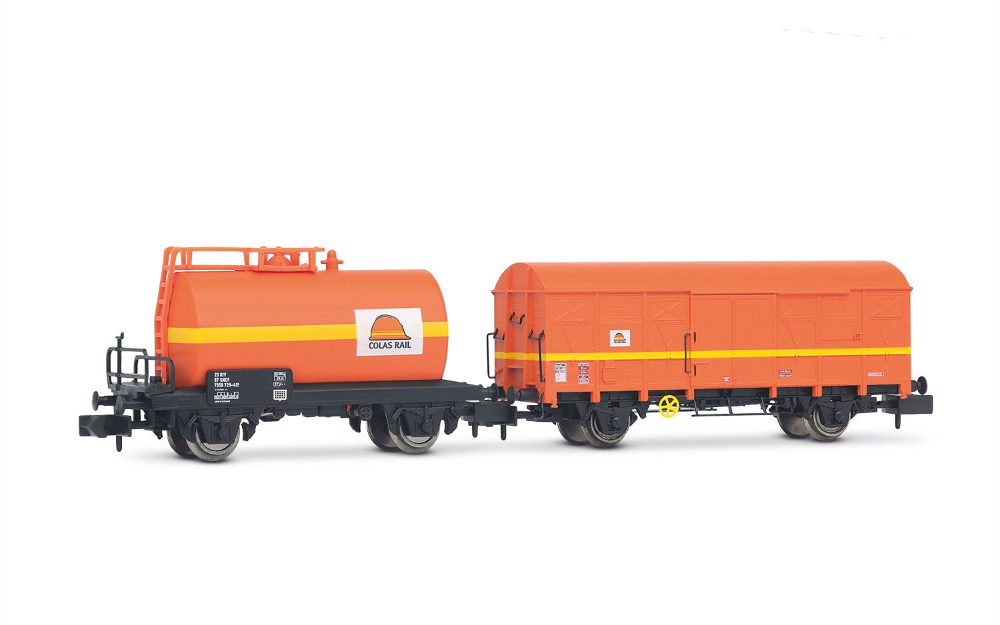 Colas Rail, 2-tlg. Set bestehend aus einem 2-achs. Kesselwag
