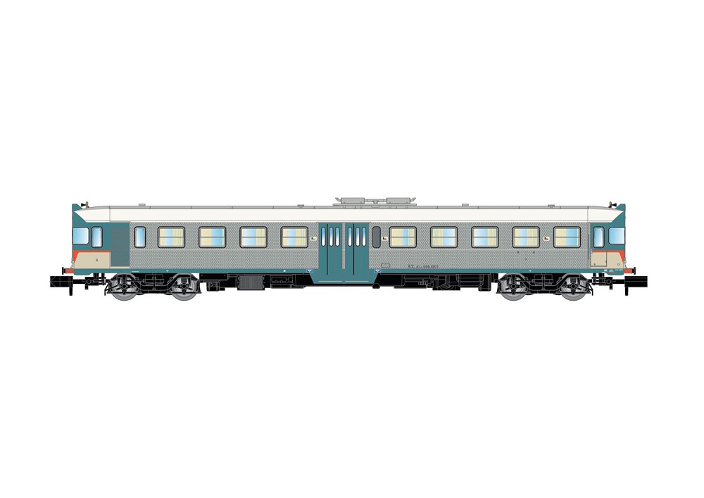 FS, dieseltriebwagen ALn 668 1207 in „Inox"-Lackierung, Ep.