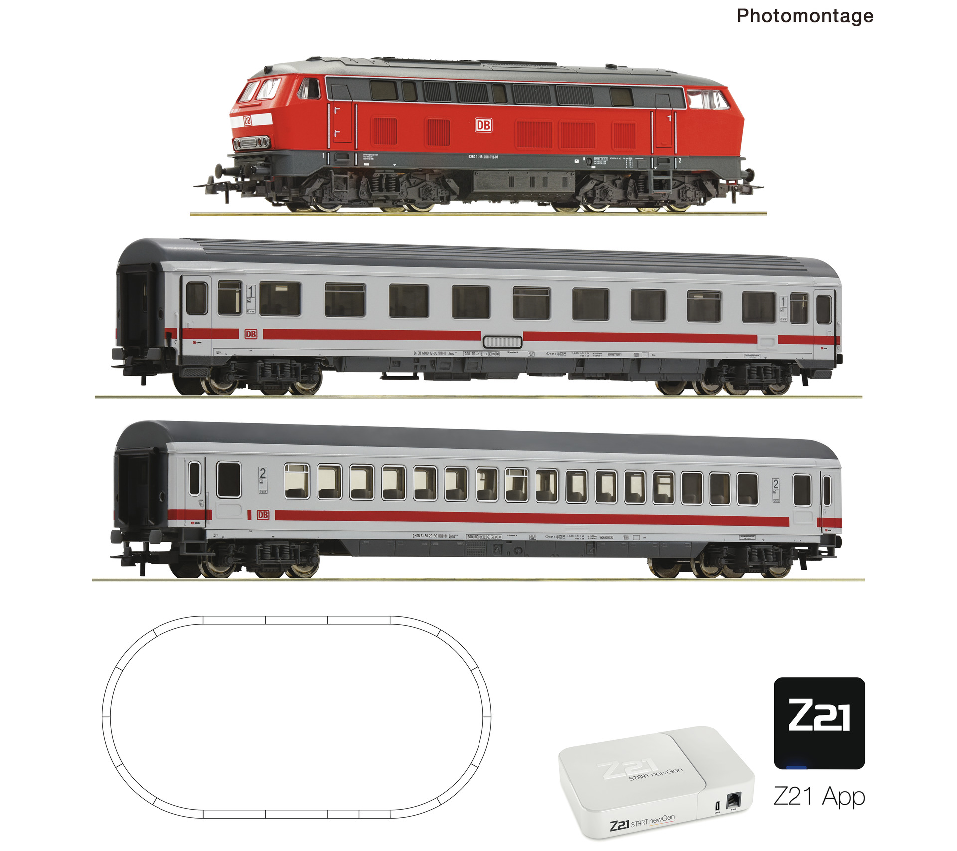 Z21 START newGen Digitalset: Diesellokomotive BR 218 (ROCO L